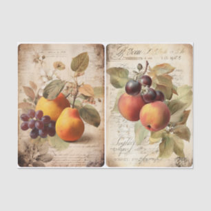 Papel De Seda Fruta de otoño