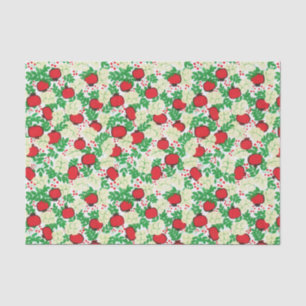 Papel De Seda Fruta tropical de verano deja natural