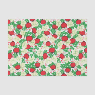 Papel De Seda Fruta tropical de verano deja natural