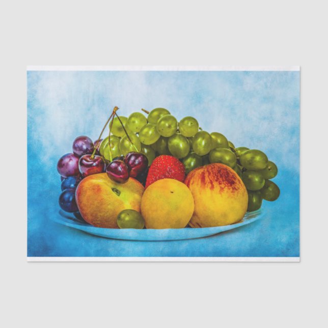 Papel De Seda Frutas de verano (Anverso)