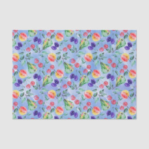 Papel De Seda Frutas y bayas.