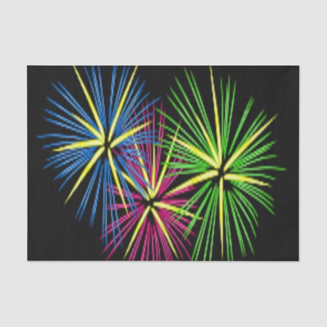 PAPEL DE SEDA FUEGOS DE FUEGO (Anverso)