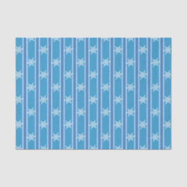 Papel De Seda Fun and Fancy Blue Snowflake