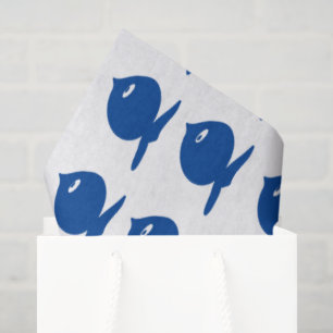 Papel De Seda Fun Blue Fish