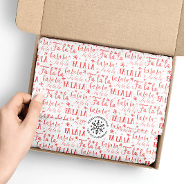 Papel De Seda Fun Festividad Fa La Typographic Navidades de vaca