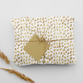 Papel De Seda Fun Golden Paint Strokes