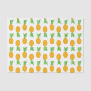 Papel De Seda Fun Pineapple Patrón tejido de envoltura