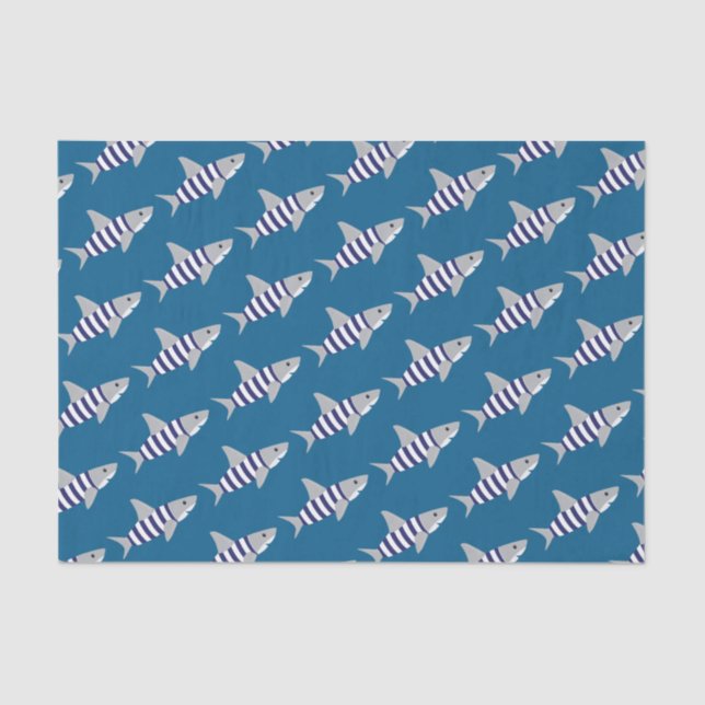 Papel De Seda Fun Swimsuit Animal Shark (Anverso)