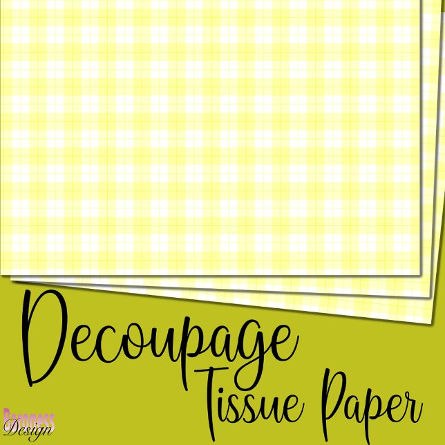 Papel De Seda Funda de tartán blanco amarillo fresco (Subido por el creador)