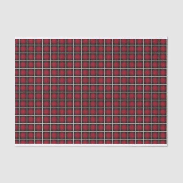 Papel De Seda Fundido rojo oscuro, blanco, verde y de latón (Anverso)