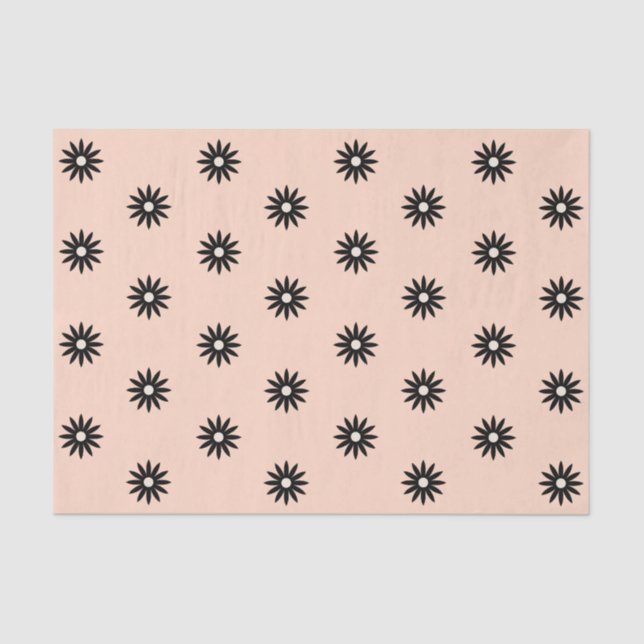 Papel De Seda Funky Daisy Tissue Paper (Anverso)