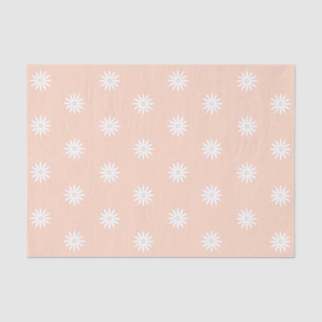Papel De Seda Funky Daisy Tissue Paper (Anverso)