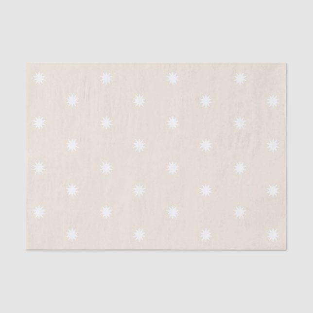 Papel De Seda Funky Stars Tissue Paper (Anverso)