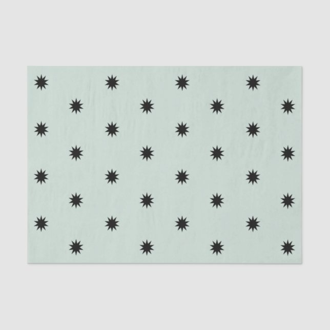 Papel De Seda Funky Stars Tissue Paper (Anverso)