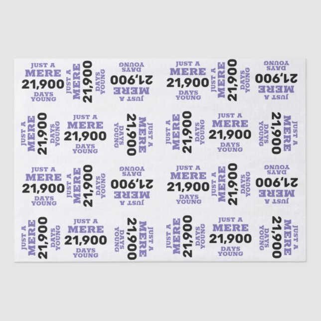 Papel De Seda Funny Vintage Birthday (Anverso)