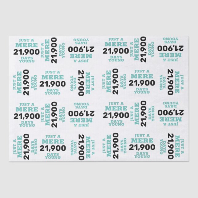 Papel De Seda Funny Vintage Birthday (Anverso)