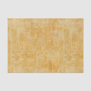 Papel De Seda Furioso Inspirador Verse Faux Gold