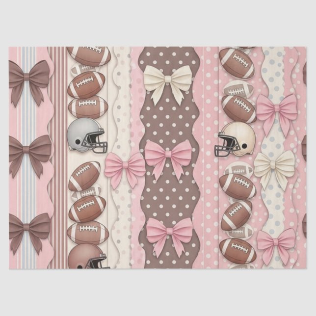 Papel De Seda Fútbol Coquette Arco Leopard (9) (Anverso)