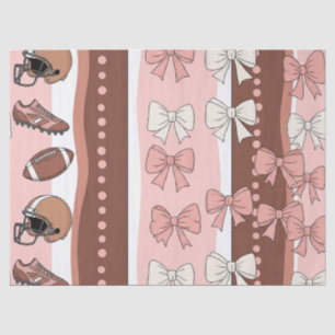 Papel De Seda Fútbol Coquette con estampado de leopardo (7)