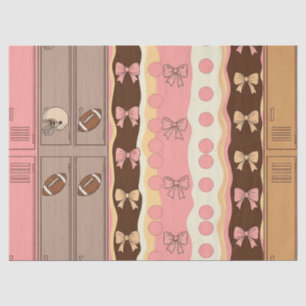 Papel De Seda Fútbol Coquette con estampado de leopardo (8)