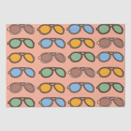 Papel De Seda Gafas de sol Gafas de sol de verano coloridas