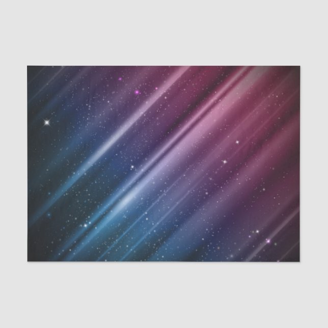 Papel De Seda Galaxia colorida (Anverso)