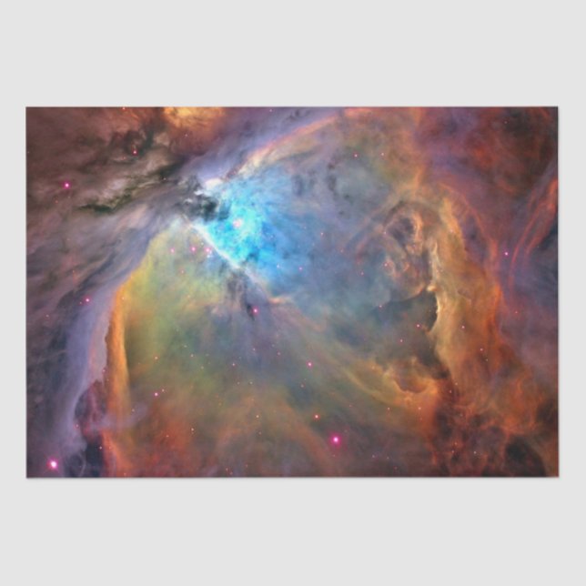 Papel De Seda Galaxia espacial Orion Nebula (Anverso)