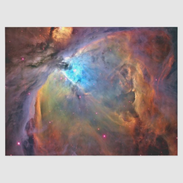 Papel De Seda Galaxia espacial Orion Nebula (Anverso)