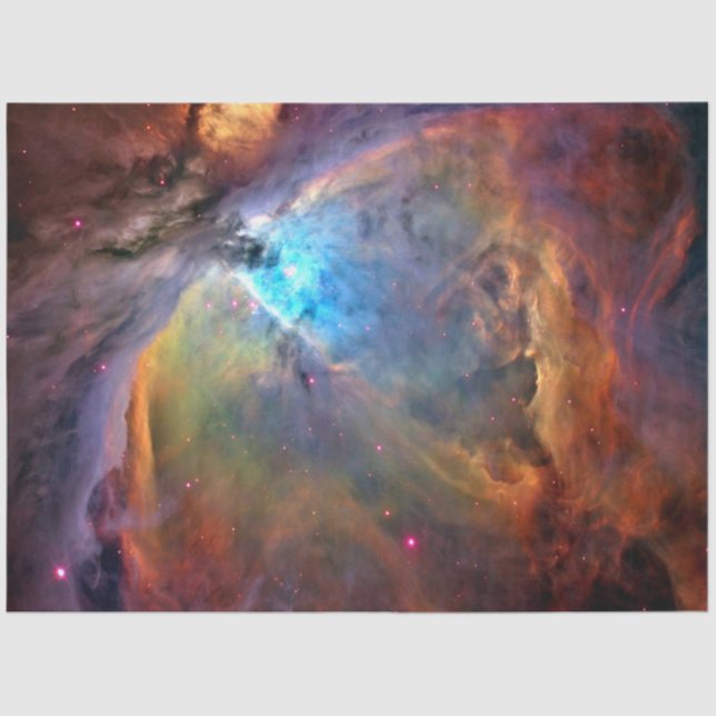 Papel De Seda Galaxia espacial Orion Nebula (Anverso)