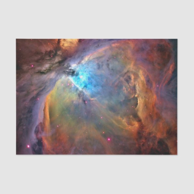 Papel De Seda Galaxia espacial Orion Nebula (Anverso)
