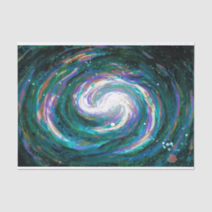Papel De Seda Galaxia espiral en el espacio