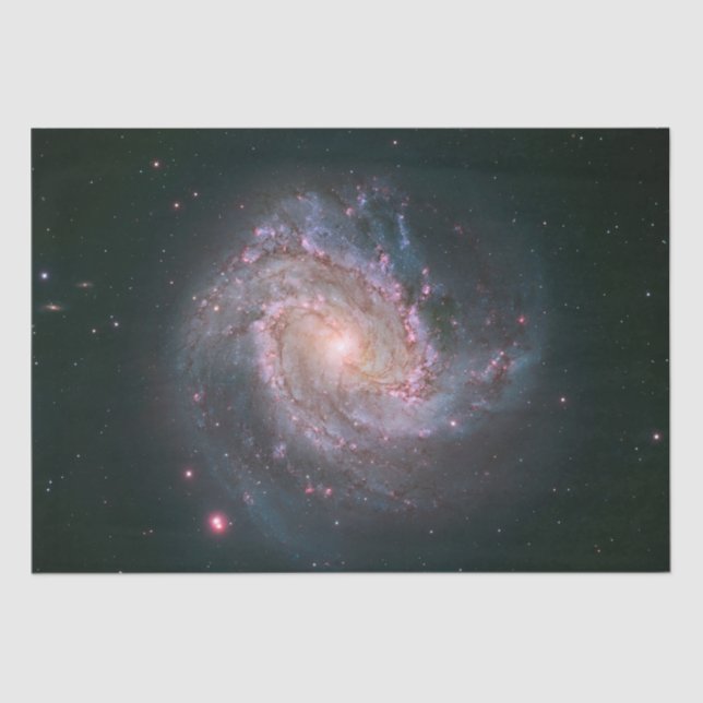 Papel De Seda Galaxia espiral M83 (NASA) (Anverso)