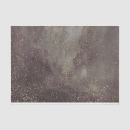 Papel De Seda Galaxia gris ciruela de pergamino de estrellas