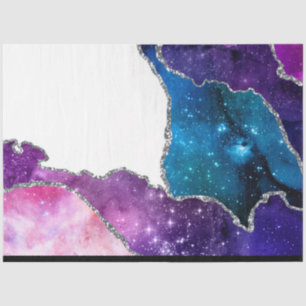 Papel De Seda Galaxy Agate Series Design 19 Tejido