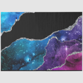 Papel De Seda Galaxy Agate Series Design 9 Tejido