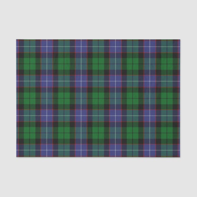 Papel De Seda Galbraith Tartan (Anverso)