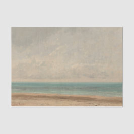 Papel De Seda Galería Nacional Gustave Courbet del Mar Tranquilo