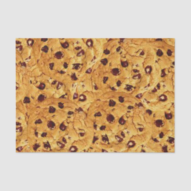 Papel De Seda galletas de chocolate (Anverso)