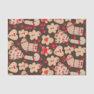 Papel De Seda Galletas De Hombre De Jengibre Galletas Navideñas 