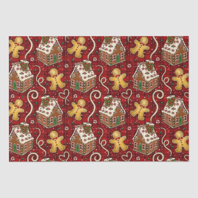 Papel De Seda Galletas de Navidad  (Anverso)