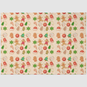 Papel De Seda Galletas de Navidad