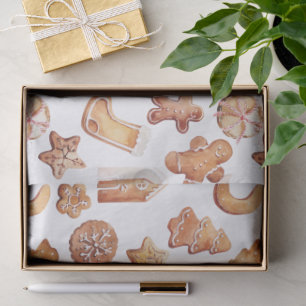 Papel De Seda Galletas de Navidad acogedoras