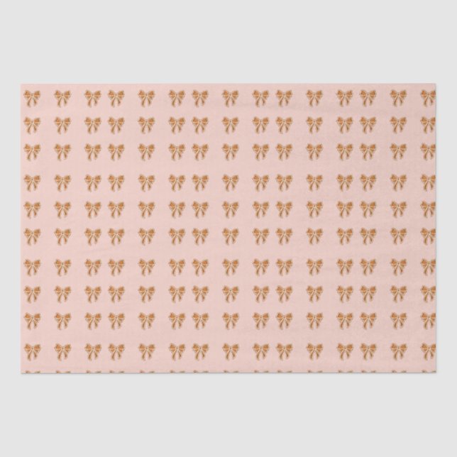 Papel De Seda Galletas de Navidad Mínimas (Anverso)