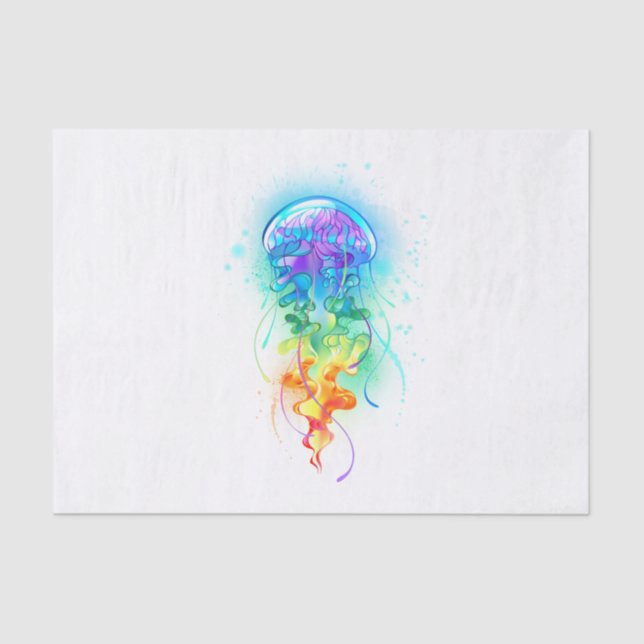 Papel De Seda Gallito arcoiris (Anverso)