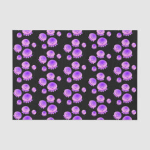 Papel De Seda Gallito rosa morado kawaii personalizado