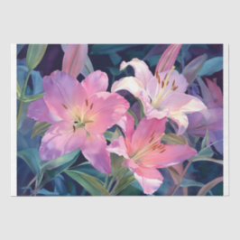 Papel De Seda Garden Lilies