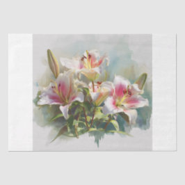 Papel De Seda Garden Lilies