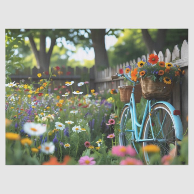 Papel De Seda Garden Ride Bliss (Anverso)