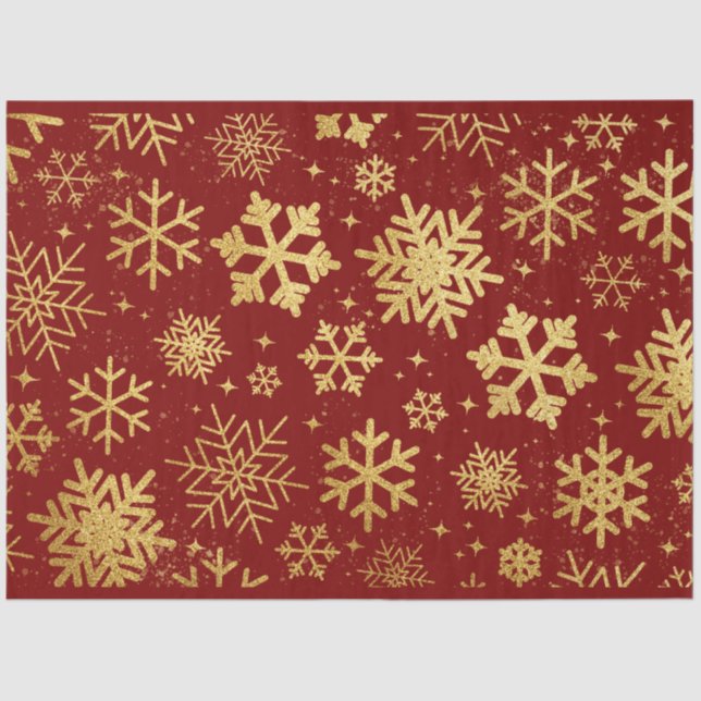 Papel de seda Garnet Goldflakes (Anverso)