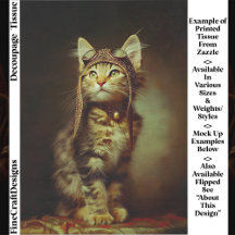 Gatito Aviador Fantasía Steampunk Kit FB6L Decoupa